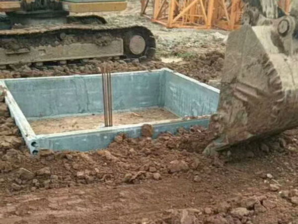 輕質隔墻板承臺